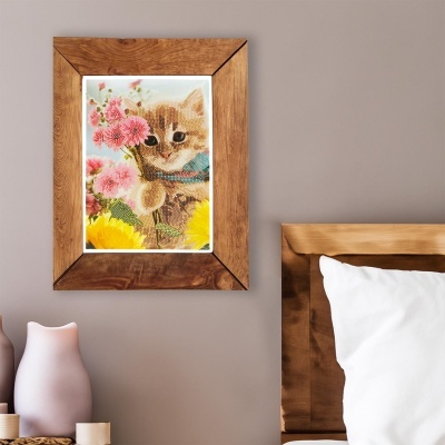 Pinta com Diamantes - Gatinho