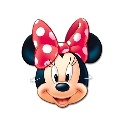 6 Máscaras Minnie