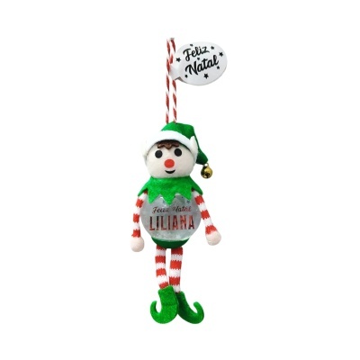 Boneco globo de neve Natal "Liliana"