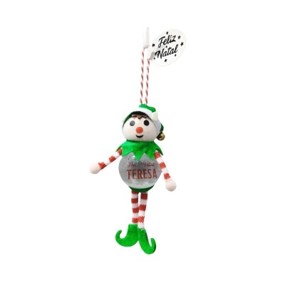 Boneco globo de neve Natal "Teresa"