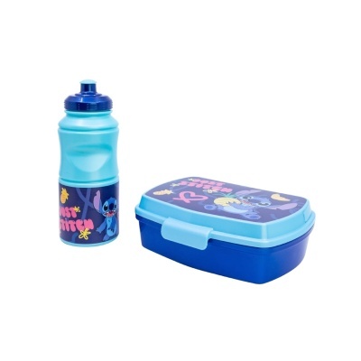 Conjunto Sanduicheira + garrafa Stitch