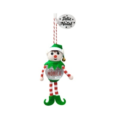 Boneco globo de neve Natal "Mónica"