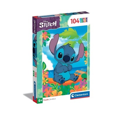 Puzzle Stitch 104 peças Supercolor | Clementoni
