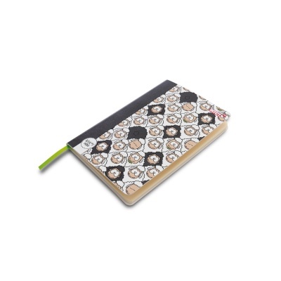 Bloco de notas A5 pautado Ovelhas Wooly Gang | Nici