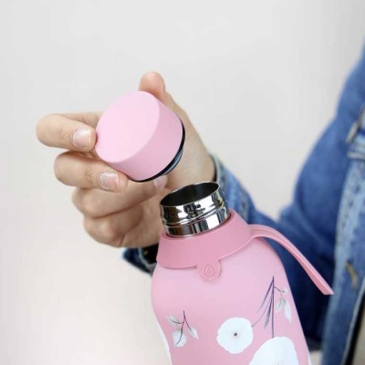 Garrafa térmica Makeup Flowers 500ml | Aurea