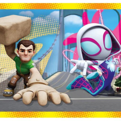 Puzzle Spidey progressivo 4 em 1 Clementoni