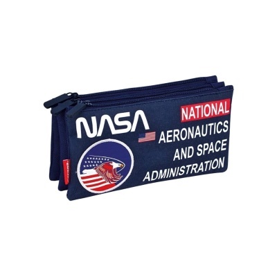 Estojo Escolar Triplo Nasa