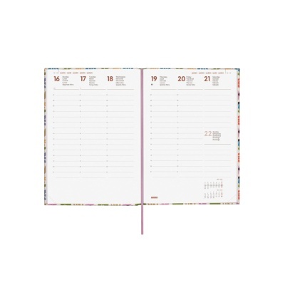 Agenda semanal A5 2026 Porto Camila | Finocam