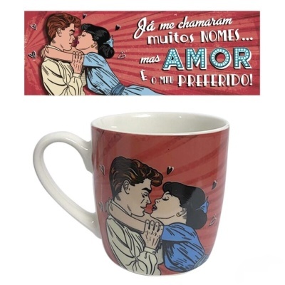 Caneca cerâmica "Amor"