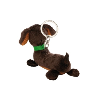 Porta-chaves Peluche Cão Basset | Nici