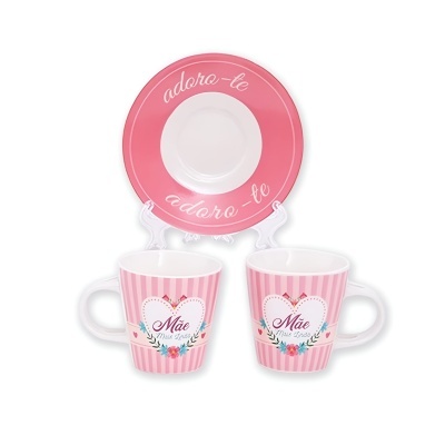 Set café "Mãe Mais Linda"