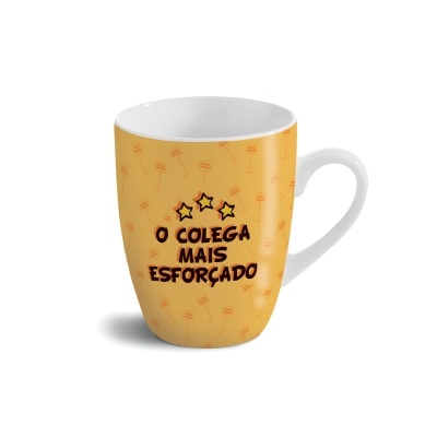Caneca porcelana "O colega mais esforçado" | Nici