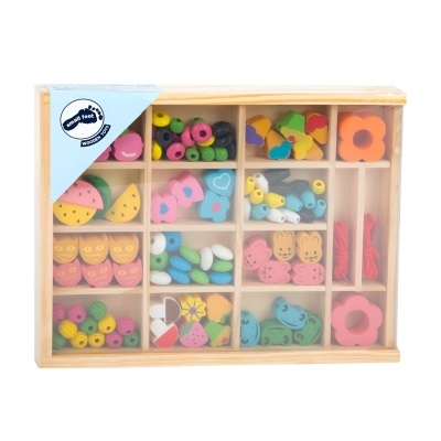 Caixa de Missangas em Madeira | Small Foot