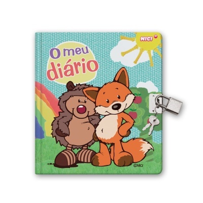 Diário com cadeado Forest Friends | Nici
