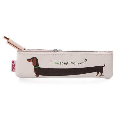 Estojo pequeno Cão Basset | Nici