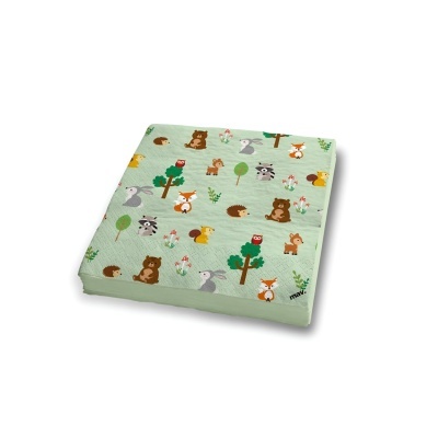 Guardanapos WoodLand Animais do Bosque