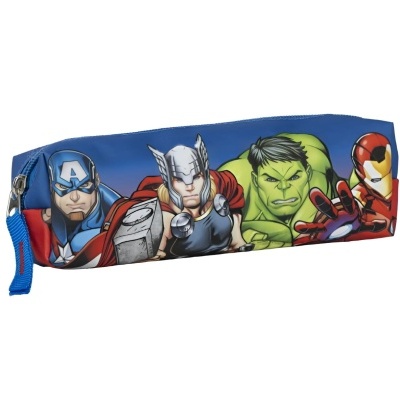 Estojo escolar retangular Avengers