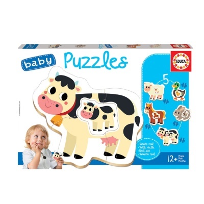 Puzzle Animais da quinta 5 em 1 | Baby