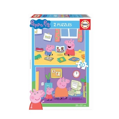 Puzzles Peppa Pig 2x20 peças | Educa
