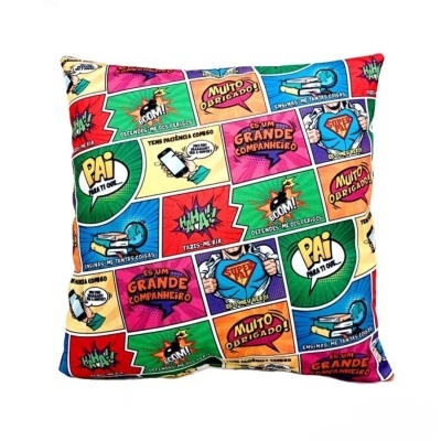 Almofada Banda Desenhada "Pai"