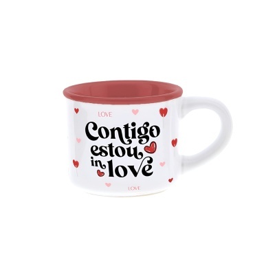 Chávena de café “Contigo Estou In Love ” | Lovely Story
