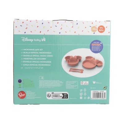 Conjunto de Refeição Minnie Baby