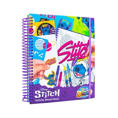 Livro de atividades colorir Stitch Disney