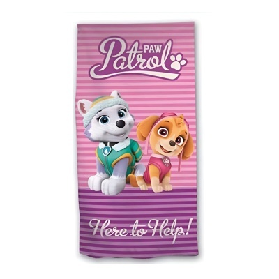 Toalha de praia Skye & Everest Patrulha Pata microfibra