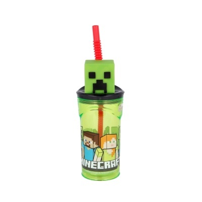 Copo Com Figura 3D Minecraft