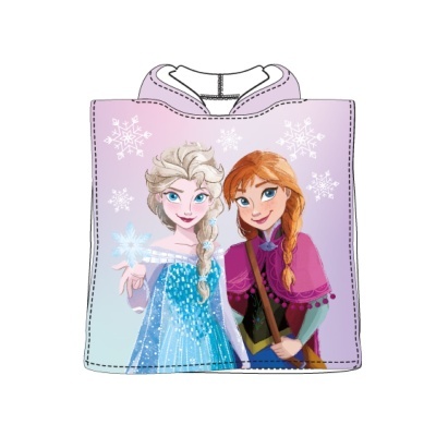 Poncho de praia microfibra Frozen
