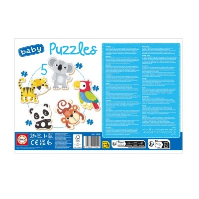 Puzzle Animais Marinhos 5 em 1 | Baby