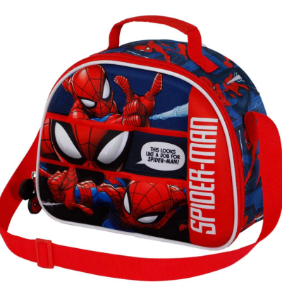 Lancheira térmica Spiderman Stronger 3D Marvel