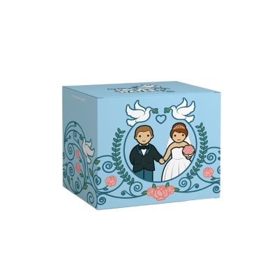 Casal de noivos flores rosa | Little Drops Of Water