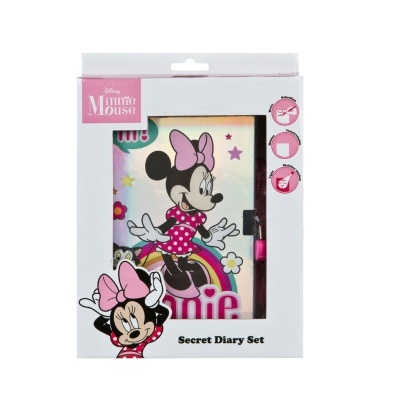 Conjunto diário com caneta mágica "Hi" Minnie