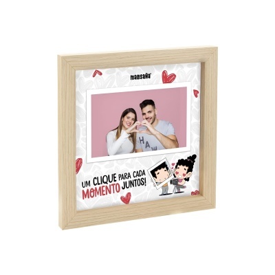 Moldura "Um Clique para Cada Momento Juntos!" | Malasaña Lovely Story