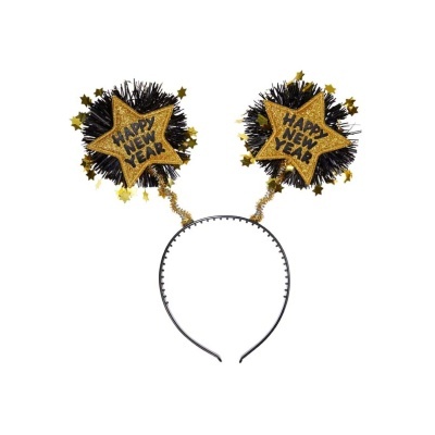 Bandolete "Happy New Year" Ouro