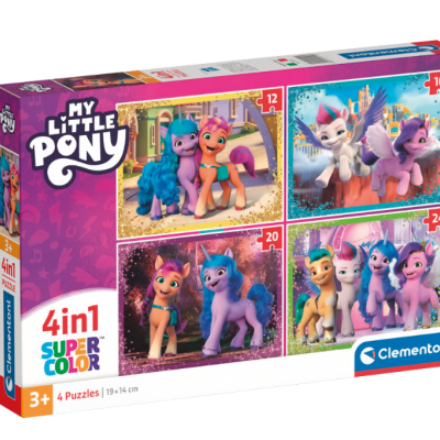 Puzzle My Little Pony 4 em 1 Clementoni