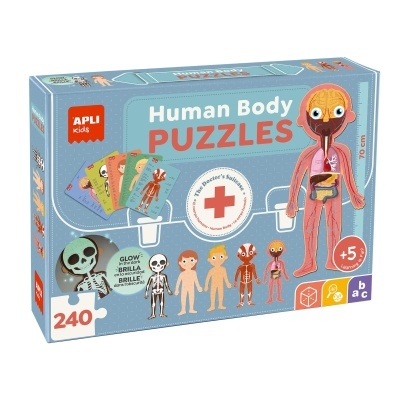 Puzzle corpo humano 240 peças