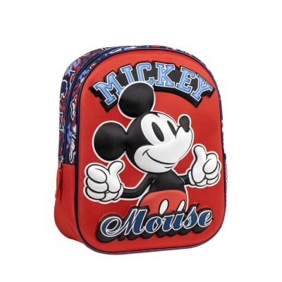 Mochila pré-escolar 3D Mickey