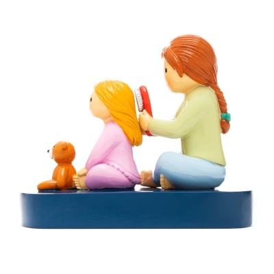 Figura em resina Mãe + Fixe! (Menina)