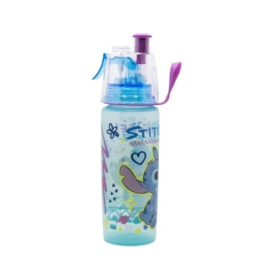 Garrafa Com Spay e Boquilha Stitch