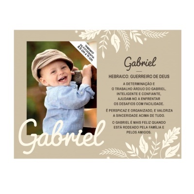 Moldura de madeira "Gabriel" | H&H