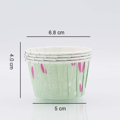 24 Cápsulas Cupcakes Páscoa