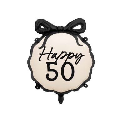 Balão metálico Happy 50 Anos