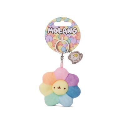 Porta-chaves Flor do Arco-Íris | Molang