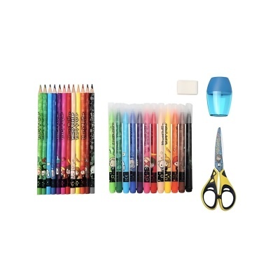 Conjunto Escolar Harry Potter Maped 35 Peças