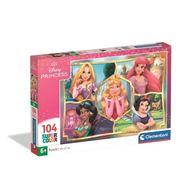 Puzzle Princesas Disney 104 peças | Clementoni