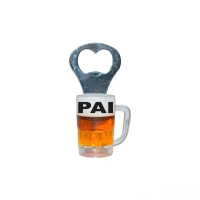 Abre Garrafas Magnético Caneca Cerveja Pai