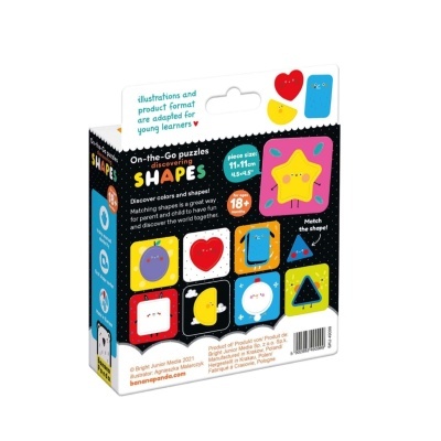 Puzzles On-the-Go Descobre as Formas | Banana Panda Puzzles On-the-Go Descobre as Formas | Banana Panda