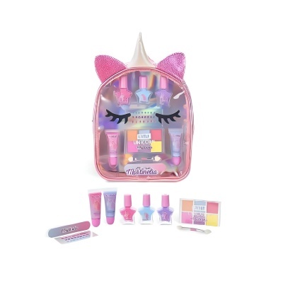 Conjunto mochila maquilhagem Little Unicorn | Martinelia